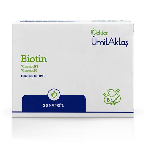 Biotin Takviyesi, Biotin Kapsül Fiyatları Dr. Ümit Aktaş - İlaçsız Yaşam