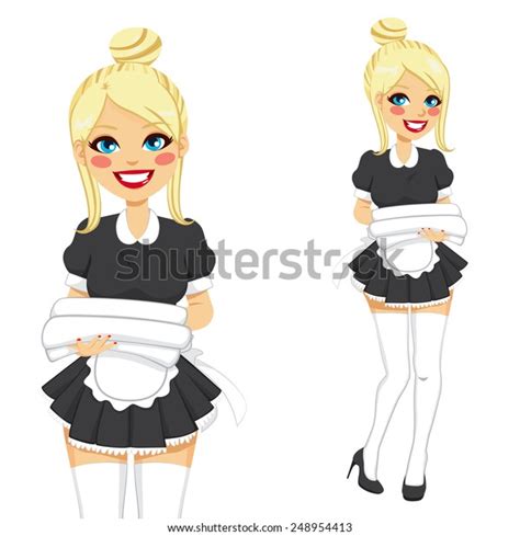 310 Blonde Maid Stock Vectors And Vector Art Shutterstock