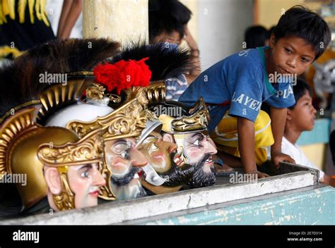 Philippines Marinduque Island Moriones Mask Hi Res Stock Photography