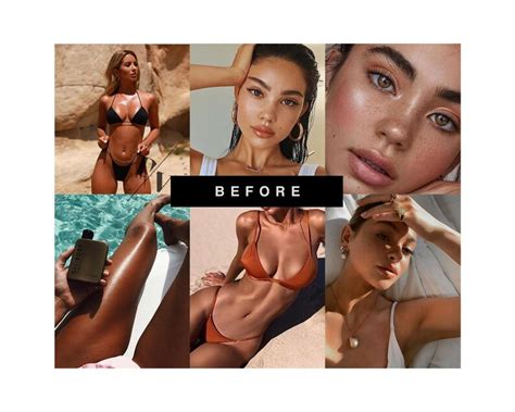 Bronze Luxurious Mobile Lightroom Presets Nude Matte Etsy