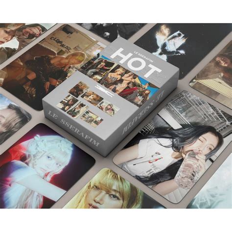 55pcs Box LESS DIFFERENT Japan 4th Mini Album Photocards HOT CRAZY EASY