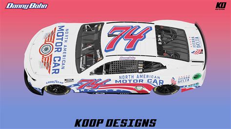 Spire 74 Danny Bohn NASCAR Next Gen Cup Car Concept Behance