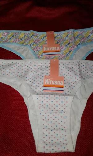 Duo De Pantaleta Pantys Bikini Para Dama En Algod N Mercadolibre