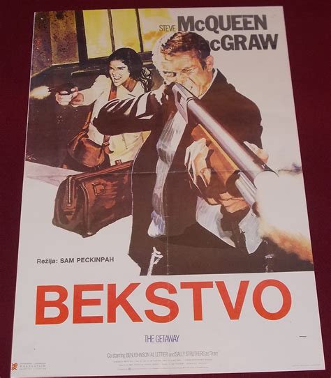 YugoRare Movie Posters: THE GETAWAY ----------- Steve McQueen