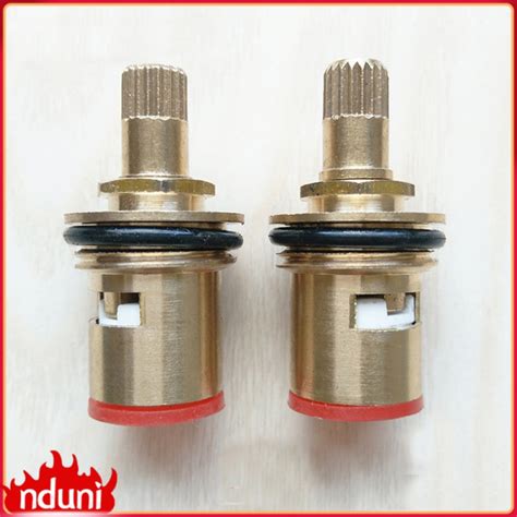 Ready Stock Pcs Mm Copper Faucet Ceramic Disc Core Hot Cold Water Replacement Tap Bathroom