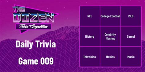 Daily Dozen Trivia: Fun Questions to Challenge You!