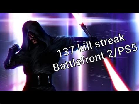 Star Wars Battlefront Maul Kill Streak In Youtube