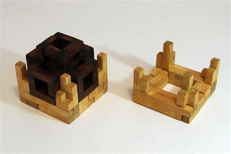 Авторские самодельные деревянные головоломки