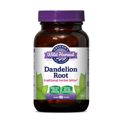 Dandelion Root Capsules | Organic - Natural Health Strategies