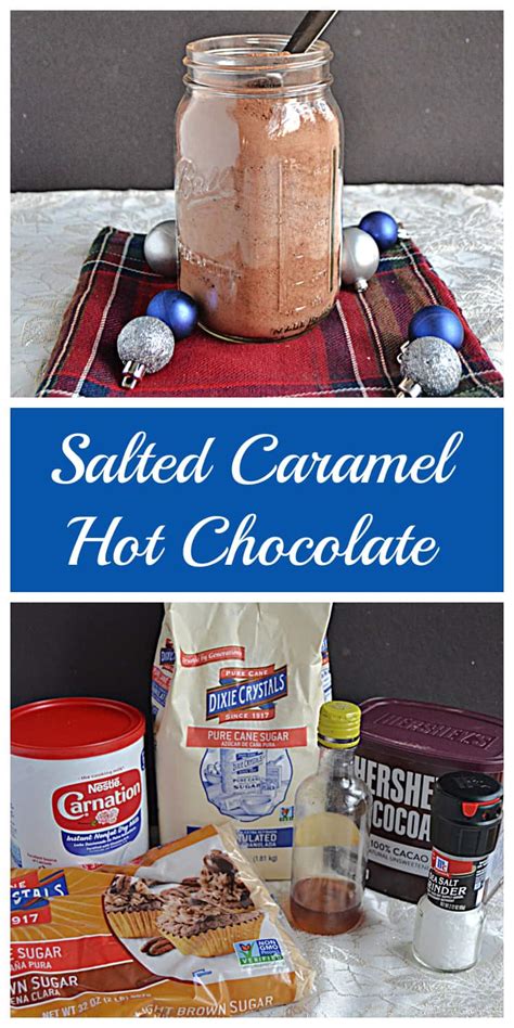 Salted Caramel Hot Cocoa Mix Hezzi D S Books And Cooks