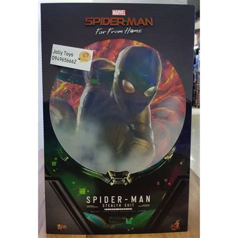 HOT TOYS MMS541 FAR FROM HOME SPIDER MAN STEALTH SUIT DELUXE VERSION Shopee Thailand