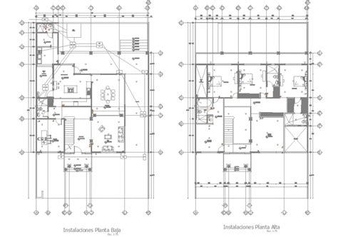 Drainage Plan Of Bungalow In Dwg File Cadbull