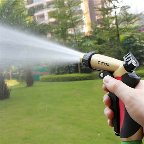 Spray Nozzle Crenova Hn Garden Hose Spray Gun Nozzle Sprayer