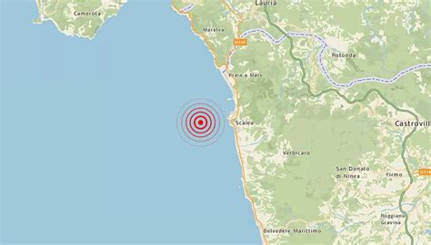 Terremoto In Calabria Scossa Di Magnitudo 5 1 Nel Cosentino Cittadini