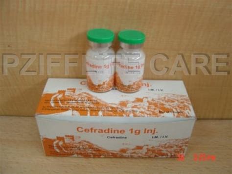 powder cefradine  injection cefradine gm physical form liquid
