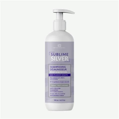 Sublime Silver Shampooing déjaunisseur 500ml Institut Claude Bell