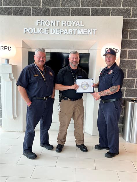 Fire Chief Bonzano... - Front Royal Police Department | Facebook