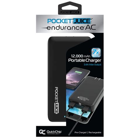 Pocket Juice Endurance Ac 12k Tzumi®