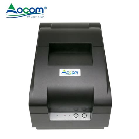 76mm RS232 Auto Cutter Qr Code POS Receipt DOT Matrix Printer 76mm