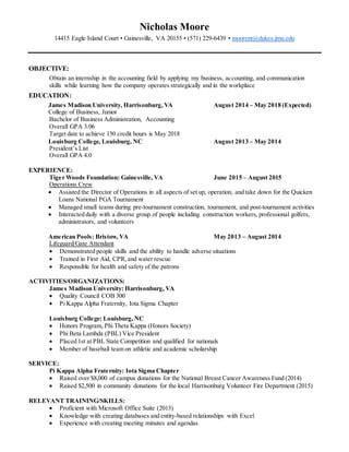 Nicholasmoore Resume Pdf