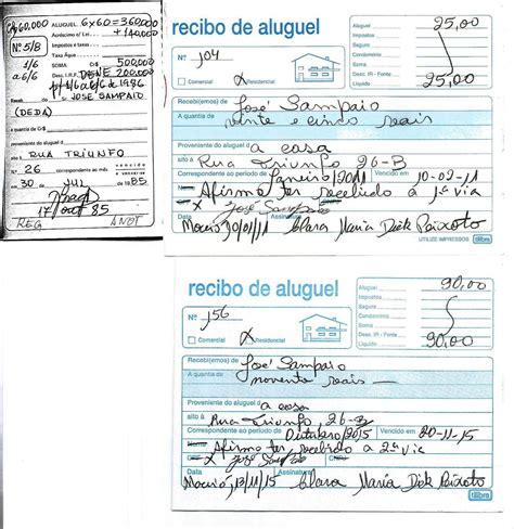 Modelo De Recibo De Pagamento De Aluguel 11