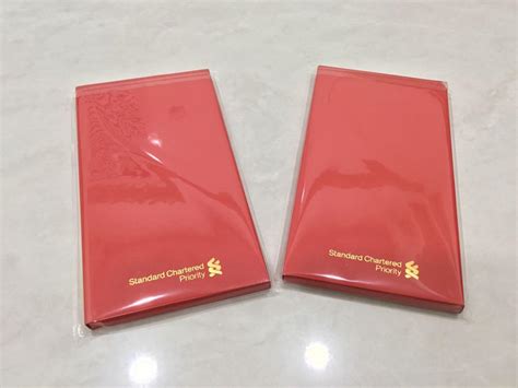 Scb Standard Chartered Priority Banking Red Packet Ang Pao Hong