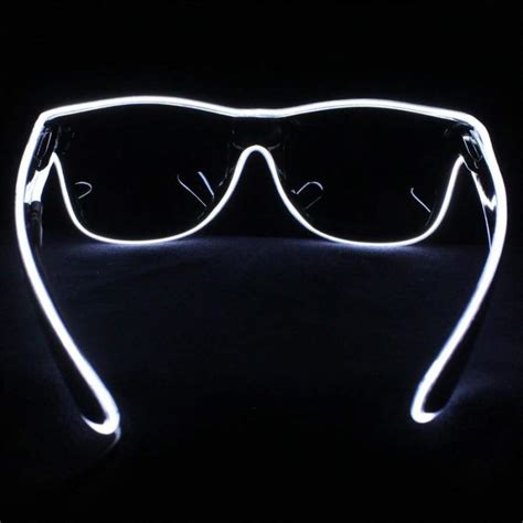 Light Up Led Glasses White