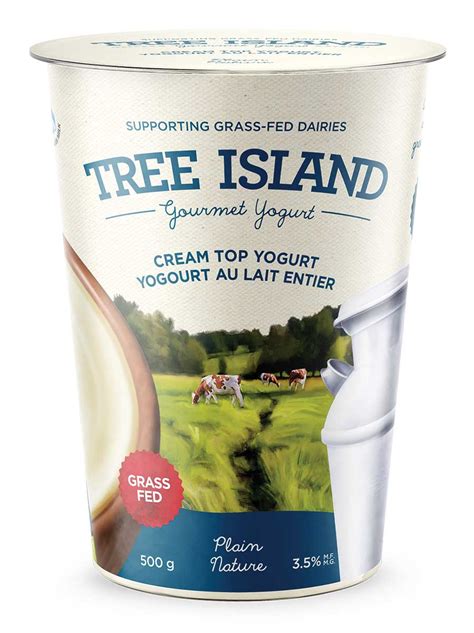 cream top yogurt tree island yogurt