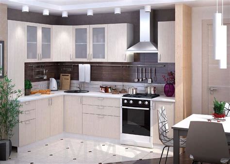 Кухонные гарнитуры угловые: фото недорогих вариантов