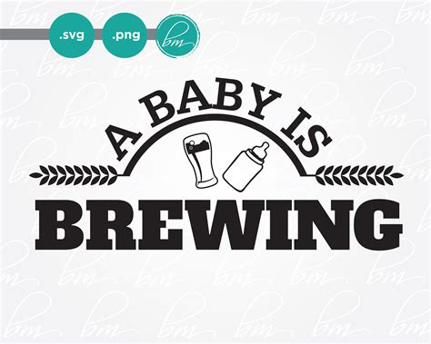 A Baby Is Brewing Baby Boy Newborn Fun Funny Saying Baby Etsy