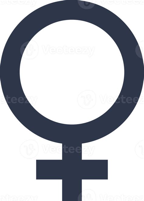 Símbolos De Icono De Género Ilustración De Signos De Sexo Femenino 17261406 Png