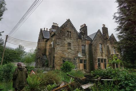 Exploring An Abandoned Hotel In The Scottish Highlands