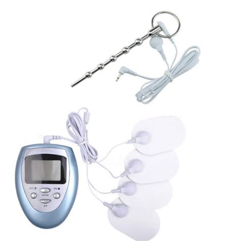 Eletric Electrostim BDSM Sex Toy Pack Nipple Pads And Catheter Sound