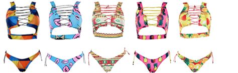 Amazon Tengweng Women African Print Two Piece Lace Up Bikini High Waist Mesh Cutout Thong