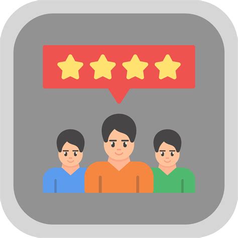 Customer Reviews Vector Icon Design 21345836 Vector Art At Vecteezy