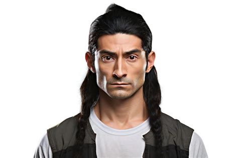 Premium Ai Image Handsome Man With Dreadlocks Isolated Over White