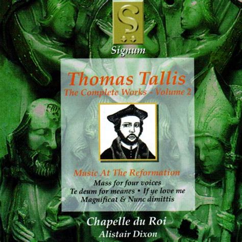 Amazon Co Jp Thomas Tallis The Complete Works Volume Chapelle