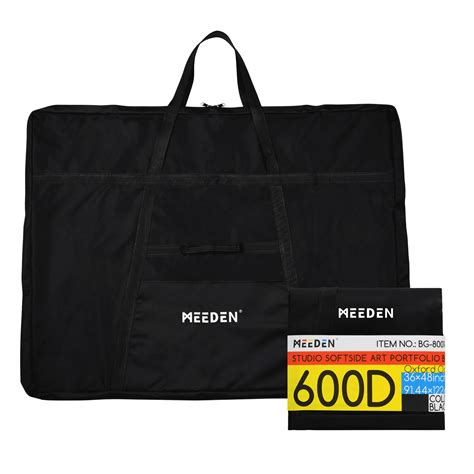 MEEDEN Art Portfolio Carry Case, 36" x 48" Lightweight Nylon Art ...