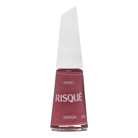 Esmalte Cremoso Energia Risqué Frasco 8ml Drogaria Sao Paulo