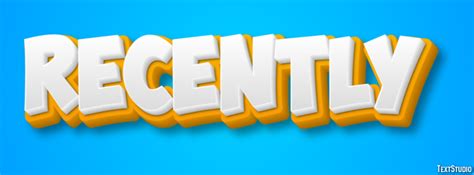 yellow white  text effect generator