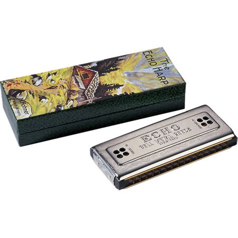 Hohner Echo 32 Hole Tremolo Harmonica Key Of D 54 D Bandh Photo