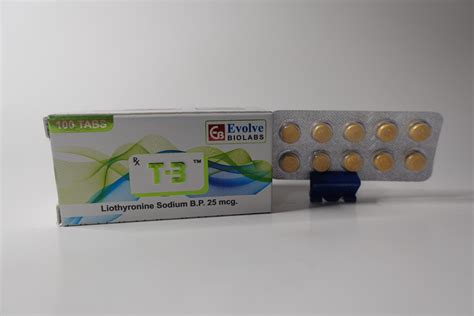 T3 25mcg x 10 tabs [Pharma] – 808labs