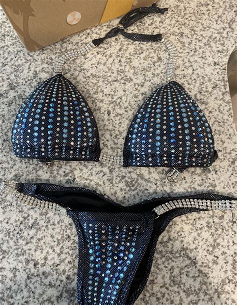 Sapphire Blue Npc Bikini Suit Trade List Your Used Figure Or Bikini Competition Suit For