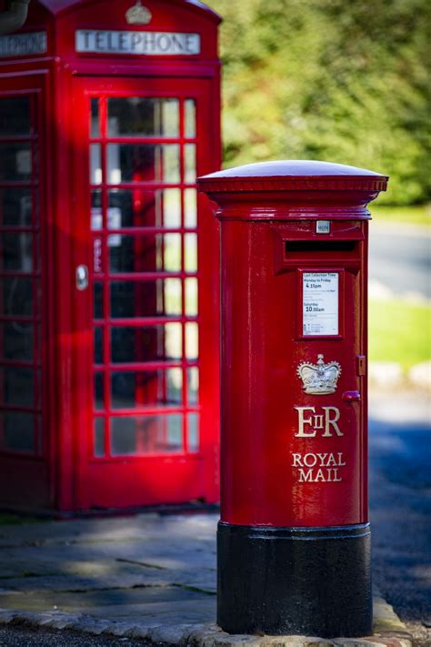 Red Post Box Free Stock Photo - Public Domain Pictures