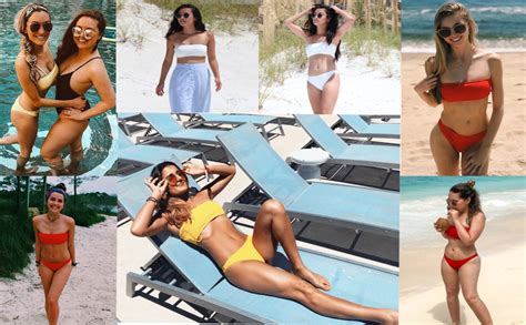 Amazon Sweatyrocks Women S Sexy Bikini Set Removable Strap Wrap Padding Ribbed Swimwear Set