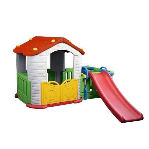 Jual Mainan Rumah- Rumahan Anak Bonus Perosotan+kolam Bola di Lapak