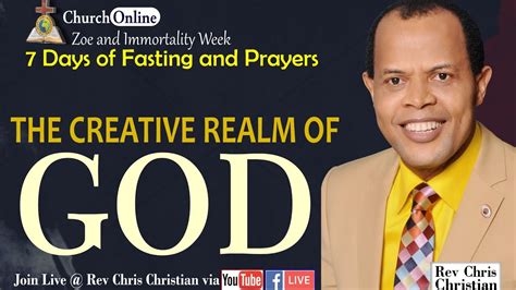 THE CREATIVE REALM OF GOD LIVE SERVICE REV CHRIS CHRISTIAN YouTube