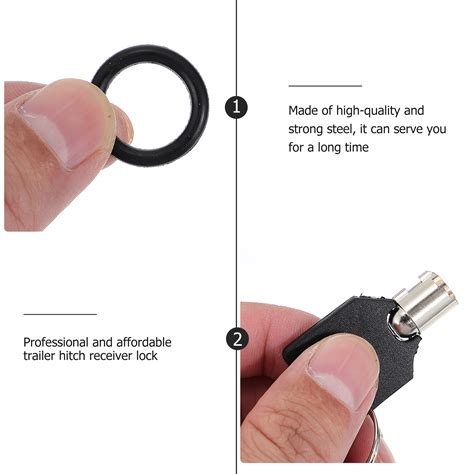 1 Set Extra-Long Locking Hitch Pin Set Anti-Theft – Grandado