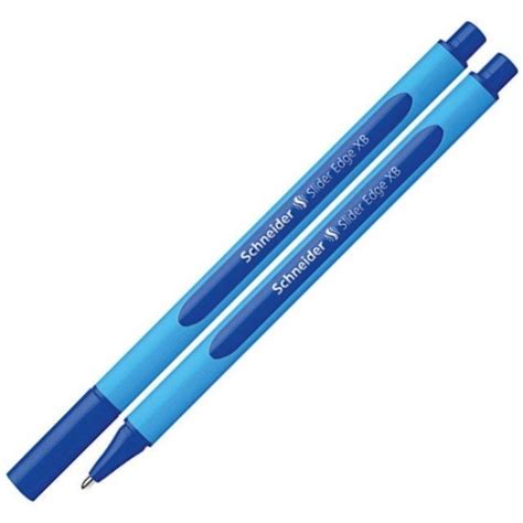 Schneider, długopis Slider Edge XB, niebieski - Schneider | Sklep EMPIK.COM