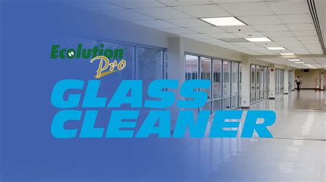 Ecolution® Pro Glass Cleaner Green Certified Glass Cleaner Youtube